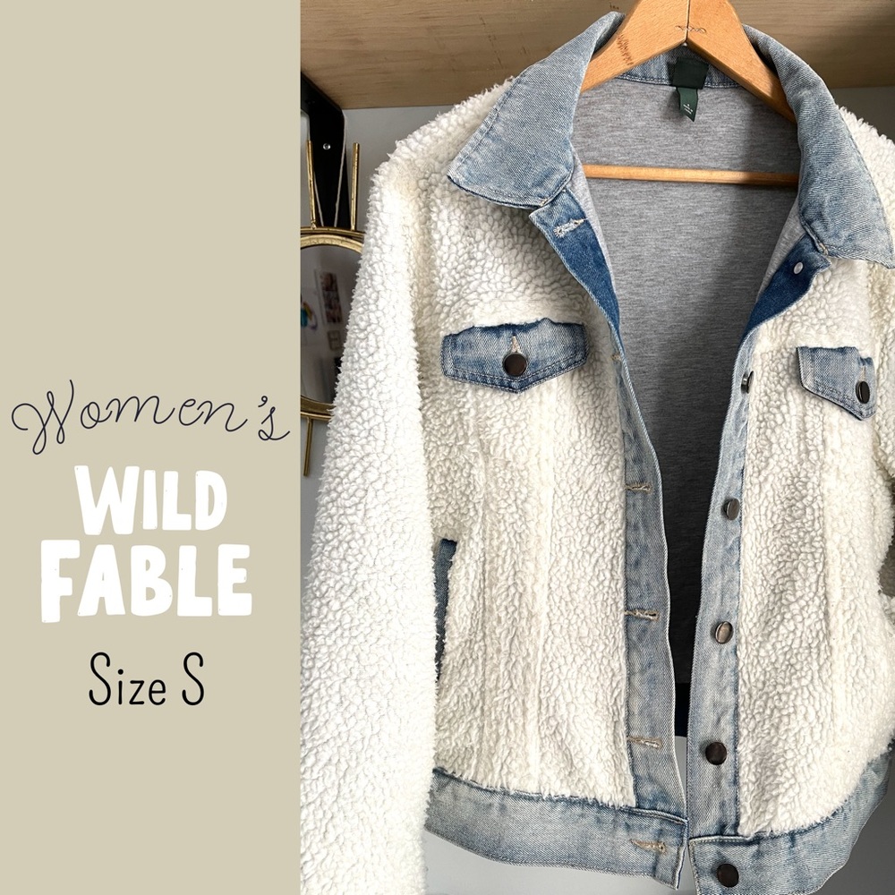 Women’s Wild Fable Sherpa & Jean Jacket